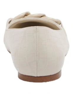 Nine West Brinks Flat In Cream -Nine West 980030170 4 720x928