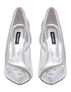 Nine West Finna Pump In Silver -Nine West 980031160 3 720x928