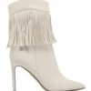 Nine West Tries Heeled Boots In Cream